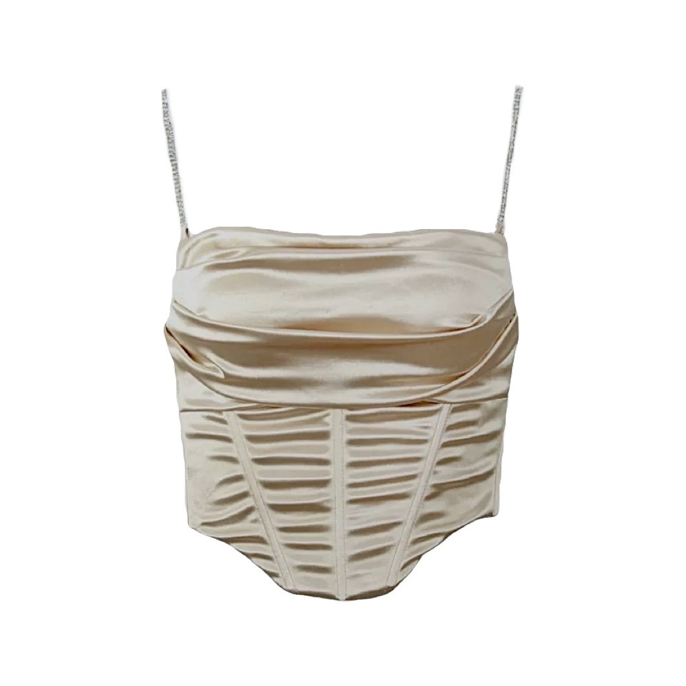 Gold Corset Top